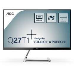 AOC Style-line Q27T1 écran plat de PC 68,6 cm 27" 2560 x 1440 pixels Quad HD LED Argent - 1