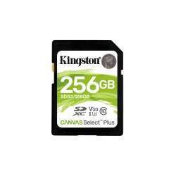 Kingston Technology Canvas Select Plus mémoire flash 256 Go SDXC Classe 10 UHS-I - 1