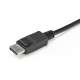 StarTech.com Commutateur KVM à 2 ports USB 4K 60 Hz DisplayPort avec câbles incorporés - 4