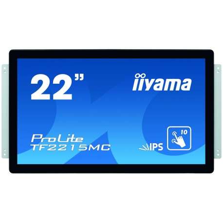 iiyama ProLite TF2215MC-B2 moniteur à écran tactile 54,6 cm 21.5" 1920 x 1080 pixels Noir Plusieurs pressions - 1