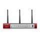 Zyxel USG20W-VPN-EU0101F routeur sans fil Bi-bande 2,4 GHz / 5 GHz Gigabit Ethernet Gris, Rouge - 3
