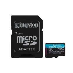 Kingston Technology Canvas Go! Plus mémoire flash 512 Go MicroSD Classe 10 UHS-I - 1