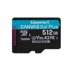 Kingston Technology Canvas Go! Plus mémoire flash 512 Go MicroSD Classe 10 UHS-I - 1