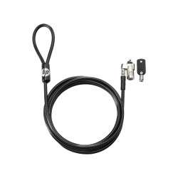 HP Keyed Cable Lock 10 mm Round key Noir - 1