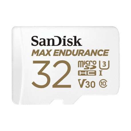 Sandisk Max Endurance mémoire flash 32 Go MicroSDHC Classe 10 UHS-I - 1