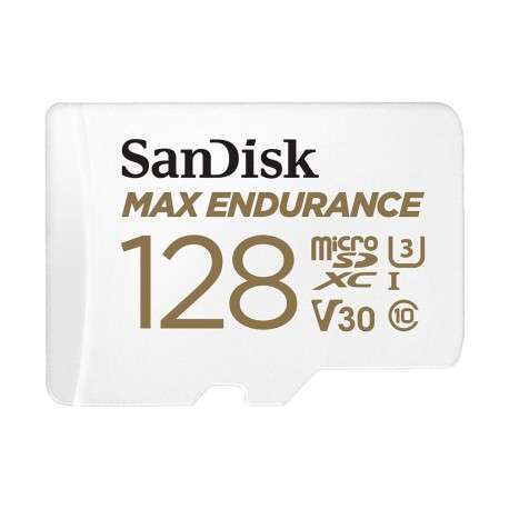 Sandisk Max Endurance mémoire flash 128 Go MicroSDXC Classe 10 UHS-I - 1