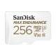 Sandisk MAX ENDURANCE mémoire flash 256 Go MicroSDXC Classe 10 UHS-I - 1