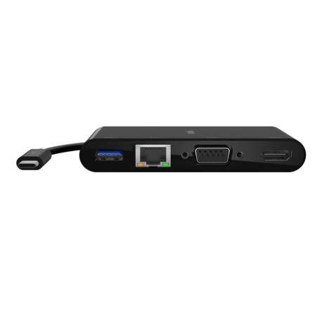 Belkin AVC005BTBK hub & concentrateur USB 3.2 Gen 1 3.1 Gen 1 Type-C Noir - 1