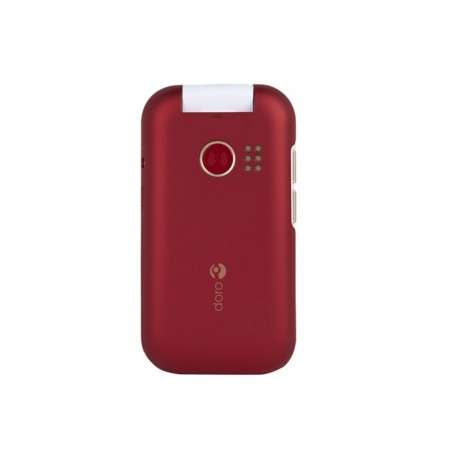 Doro 6060 blister Red/White 7,11 cm 2.8" 124 g Rouge, Blanc Téléphone numérique - 1