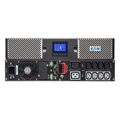 Eaton 9PX2200IRT2U Rackmount/Tower Noir alimentation d'énergie non interruptible - 1