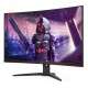 AOC Gaming CQ32G2SE/BK LED display 80 cm 31.5" 2560 x 1440 pixels 2K Ultra HD Noir, Rouge - 5