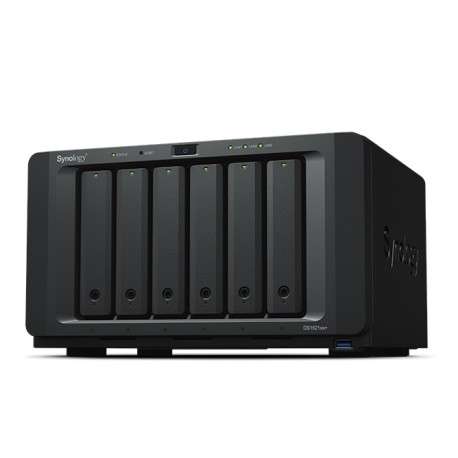 Synology DiskStation DS1621xs+ D-1527 Ethernet/LAN Bureau Noir NAS - 1