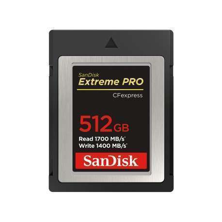 Sandisk SDCFE-512G-GN4NN mémoire flash 512 Go CFexpress - 1