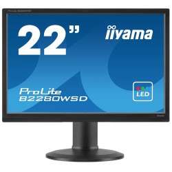 iiyama ProLite B2280WSD-B1 22" Not supported TN+Film Noir écran plat de PC - 1