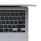 Apple MacBook Air Ordinateur portable Gris 33,8 cm 13.3" 2560 x 1600 pixels Apple M 8 Go 256 Go SSD Wi-Fi 6 802.11ax - 3