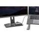 StarTech.com TB3DKM2DPL station d'accueil Avec fil Thunderbolt 3 Gris - 3