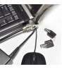 Compulocks CL20T-xTrap câble antivol Noir, Argent - 1