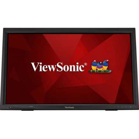 Viewsonic TD2423 moniteur à écran tactile 59,9 cm 23.6" 1920 x 1080 pixels Plusieurs pressions Multi-utilisateur Noir - 1