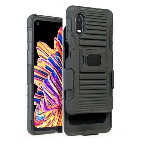DLH COQUE RENFORCEE RIGIDE POUR SAMSUNG GALAXY XCOVER PRO SM-G715 - 1