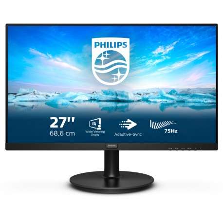 Philips V Line 272V8LA/00 écran plat de PC 68,6 cm 27" 1920 x 1080 pixels Full HD LED Noir - 1