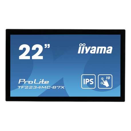 iiyama ProLite TF2234MC-B7X moniteur à écran tactile 54,6 cm 21.5" 1920 x 1080 pixels Plusieurs pressions Multi-utilis - 1