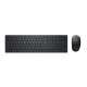 DELL KM5221W clavier RF sans fil AZERTY Français Noir - 1