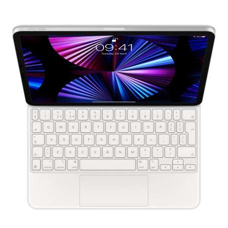 Apple MJQJ3B/A clavier pour tablette Blanc QWERTY Anglais britannique - 1