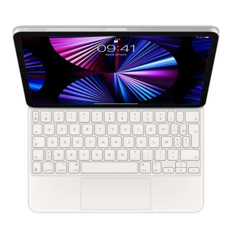 Apple MJQJ3F/A clavier pour tablette Blanc AZERTY Français - 1