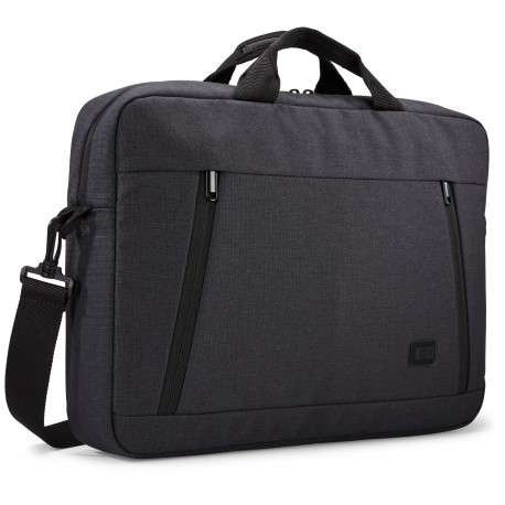 Case Logic Huxton HUXA-215 Black sacoche d'ordinateurs portables 39,6 cm 15.6" Malette Noir - 1