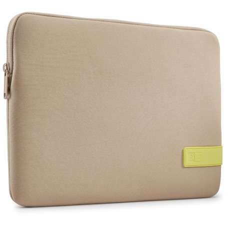 Case Logic Reflect REFPC-113 Plaza Taupe/Sun-Lime sacoche d'ordinateurs portables 33,8 cm 13.3" Housse - 1