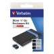 Verbatim Store'N'Go Enclosure Kit Boîtier disque dur/SSD Noir, Bleu 2.5" - 3