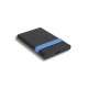 Verbatim Store'N'Go Enclosure Kit Boîtier disque dur/SSD Noir, Bleu 2.5" - 7