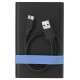 Verbatim Store'N'Go Enclosure Kit Boîtier disque dur/SSD Noir, Bleu 2.5" - 10