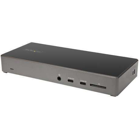 StarTech.com Dock USB-C - Station d'accueil USB Type C Triple Écrans 4K - Alimentation 100W - DP 1.4 Alt Mode & DSC, 2x - 1