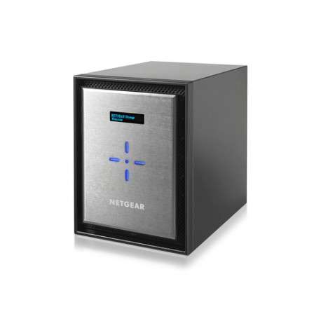 Netgear ReadyNAS 626X NAS Mini Tour Ethernet/LAN Noir, Argent - 1