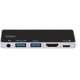 StarTech.com DKT30ICHPD station d'accueil Avec fil USB 3.2 Gen 1 3.1 Gen 1 Type-C Noir, Argent - 3