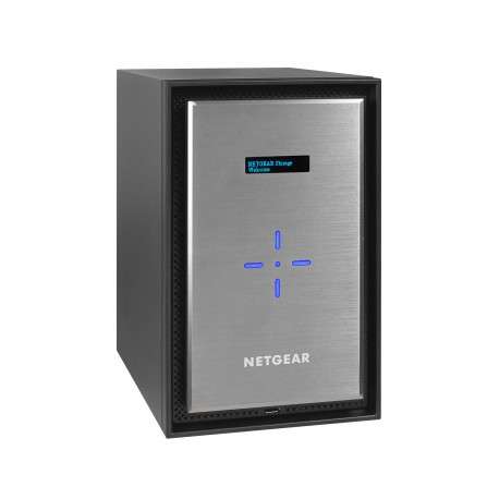 Netgear ReadyNAS 628X NAS Mini Tour Ethernet/LAN Noir, Argent - 1