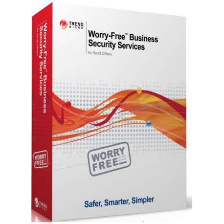 Trend Micro Worry-Free BSS, 26-50u, 12m, Ren - 1