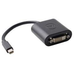 DELL 470-13628 Apple mini-DisplayPort M 24-pin DVI FM Noir adaptateur et connecteur de câbles - 1
