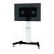 Newstar PLASMA-M2500SILVER 100" Portable flat panel floor stand Noir, Blanc socle d'écrans plats - 1