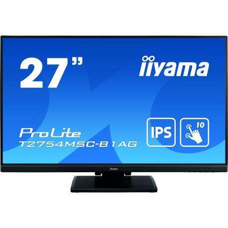 iiyama ProLite T2754MSC-B1AG moniteur à écran tactile 68,6 cm 27" 1920 x 1080 pixels Plusieurs pressions Multi-utilisa - 1