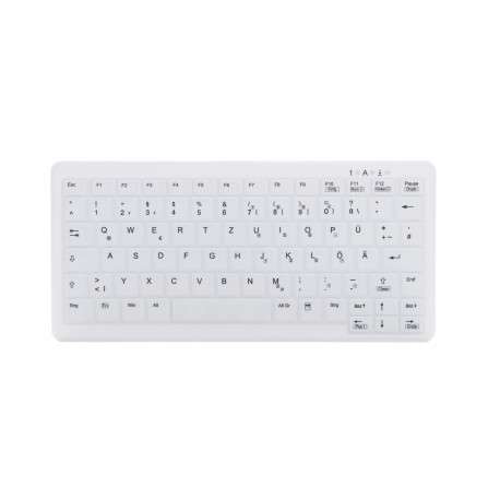 CHERRY AK-C4110 clavier RF sans fil AZERTY Français Blanc - 1