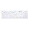 CHERRY AK-C8100F-U1-W/FR clavier USB AZERTY Français Blanc - 1