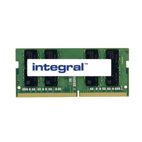 Integral 16GB LAPTOP RAM MODULE DDR4 3200MHZ PC4-25600 UNBUFFERED NON-ECC 1.2V 2GX8 CL22 module de mémoire 16 Go 1 x 16  - 1