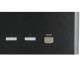 StarTech.com Commutateur KVM DisplayPort 2 Ports pour 3 Moniteurs - 4K 60Hz UHD HDR - KVM de Bureau DP 1.2 avec Hub USB  - 5