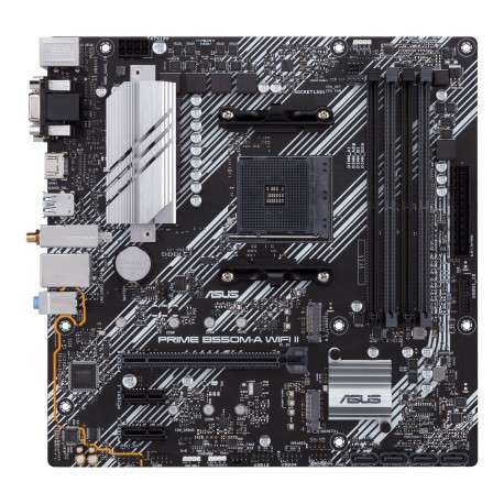 ASUS PRIME B550M-A WIFI II AMD B550 Emplacement AM4 micro ATX - 1