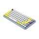 Logitech Pop Keys clavier RF sans fil + Bluetooth QWERTY US International Couleur menthe, Violet, Blanc, Jaune - 2