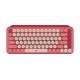 Logitech Pop Keys clavier RF sans fil + Bluetooth QWERTY US International Rose - 1