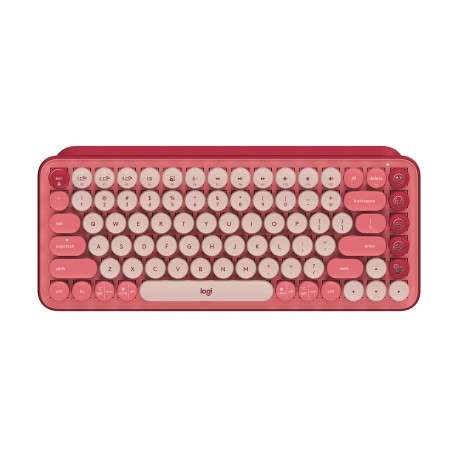 Logitech Pop Keys clavier RF sans fil + Bluetooth QWERTY US International Rose - 1