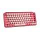 Logitech Pop Keys clavier RF sans fil + Bluetooth QWERTY US International Rose - 3